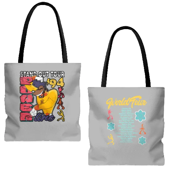 Powerline Disney Stand Out Tour 94 Double Sided Tote Bags (AOP)