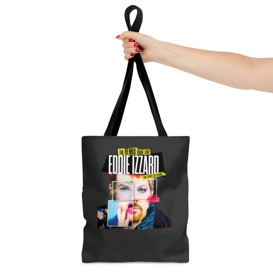 Eddie Izzard The Remix 2023 Tour Tote Bags (AOP), Eddie Izzard Fan Tote Bags (AOP)