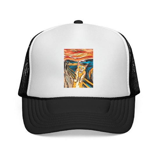 The scream of the cat Trucker Caps