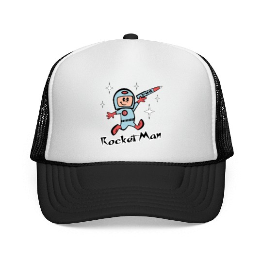 Rocket Man Trucker Caps