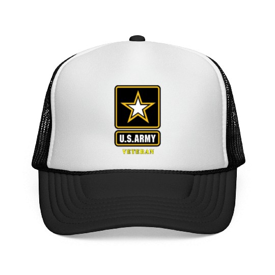 US Army Veteran Trucker Caps