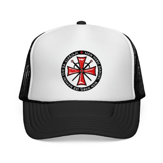 Cross Knights Templar Trucker Caps