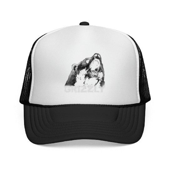 Grizzly Bear Trucker Caps