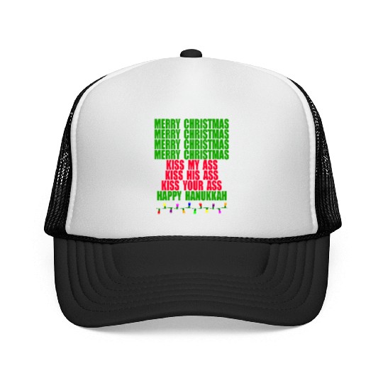 Christmas Vacation Quote - Merry Christmas Trucker Caps