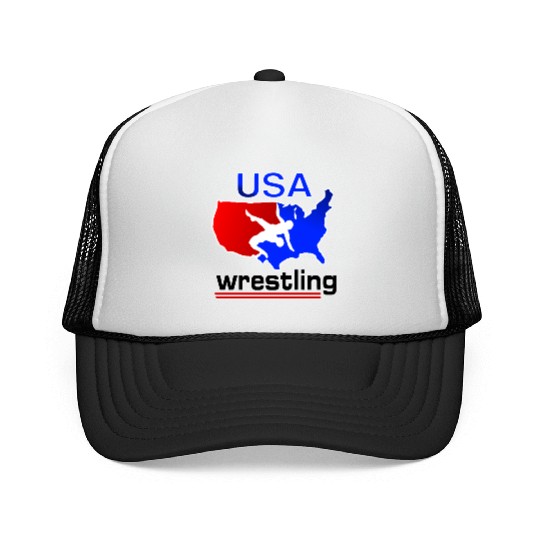 Team USA Wrestling Trucker Caps