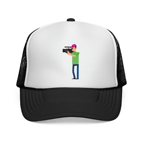 Movie camera Trucker Caps