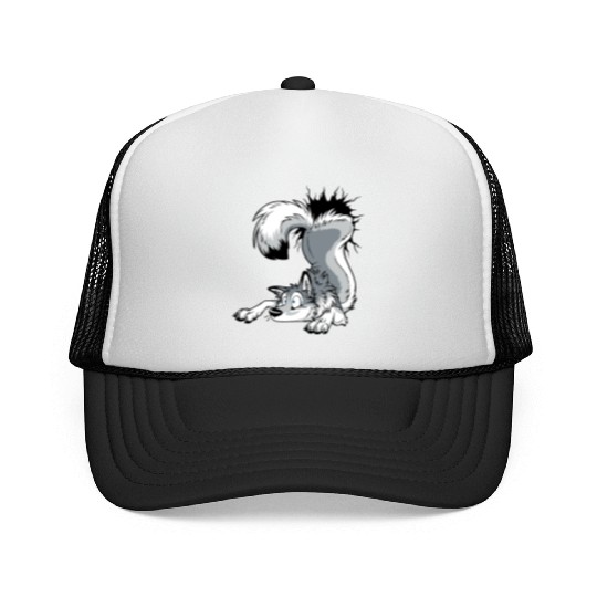 UN-STUCK Grey Husky Trucker Caps
