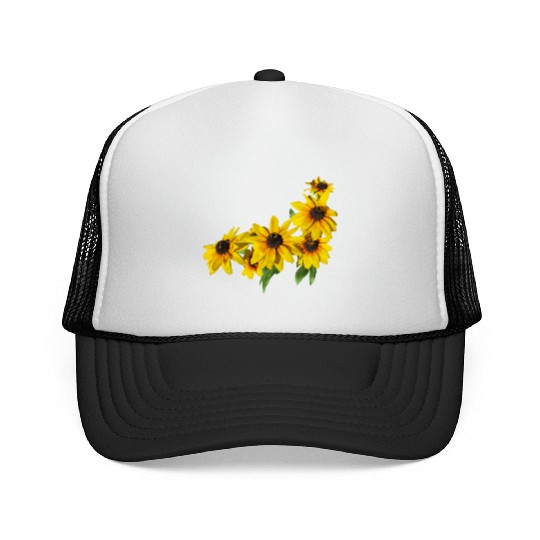 flowers lilies tulips orchids sunflower dahlia ger Trucker Caps