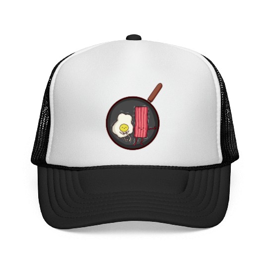 BACON X EGG FRYPAN Trucker Caps