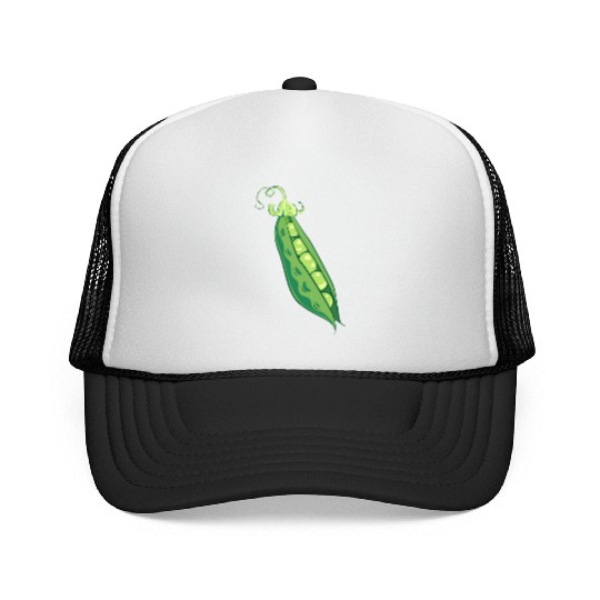 Pea Peas Vegetable Veggie Veg Pod Peasecod Gift Trucker Caps