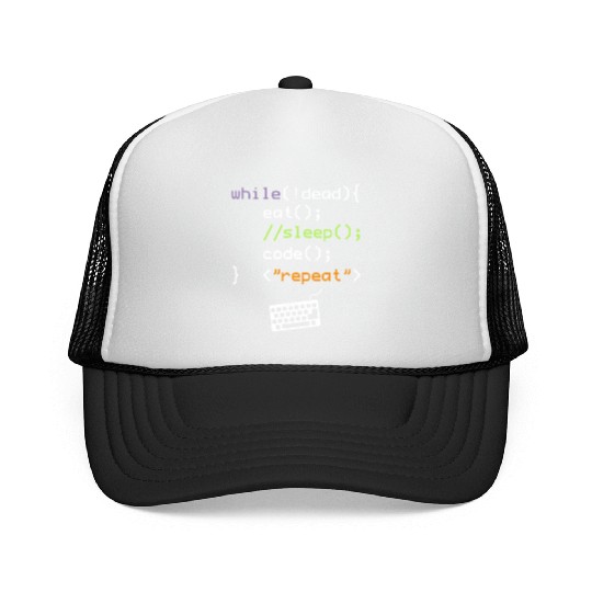 Computer Science Programmer Trucker Caps