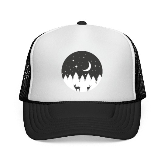 Starry night Trucker Caps