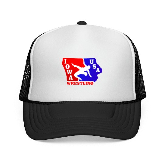 Iowa Team USA Wrestling Trucker Caps