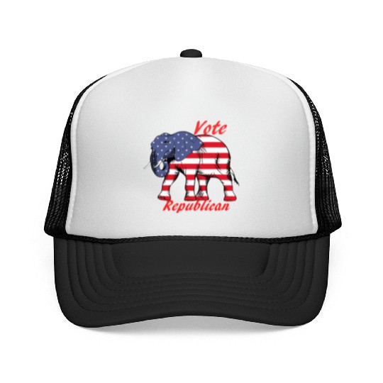 Vote Republican Trucker Caps