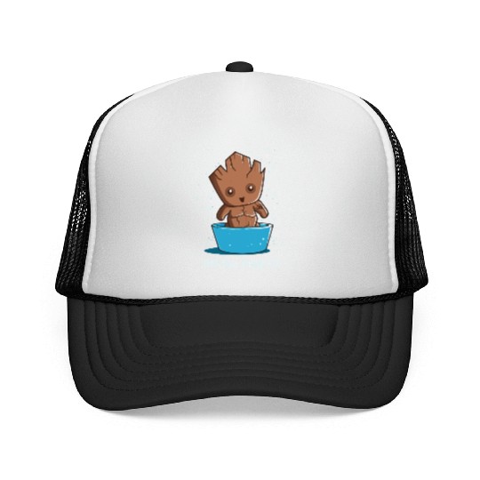 Get Your Groot On Trucker Caps