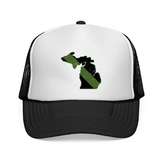 Game Warden CBP Michigan Border Patrol Park Ranger Trucker Caps