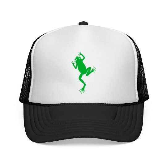 frog green Trucker Caps