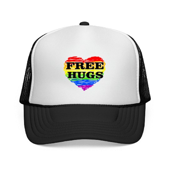 Free Hugs Trucker Caps