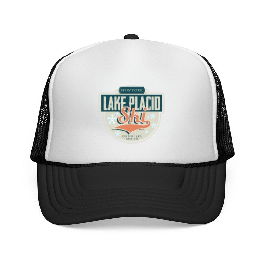 Skiing Ski Ski holidays Skier Lake Placid Outfitte Trucker Caps