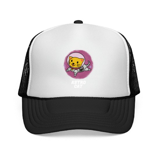 Astro Cat Trucker Caps