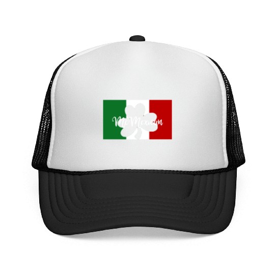 St Patricks Day McMexican Irish Mexican Trucker Caps