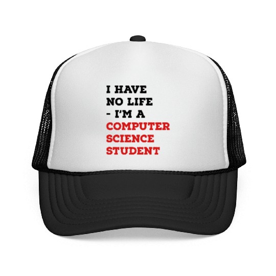 computer science student Trucker Caps