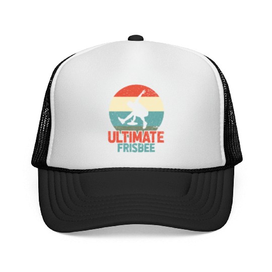 Ultimate Frisbee Retro Trucker Caps