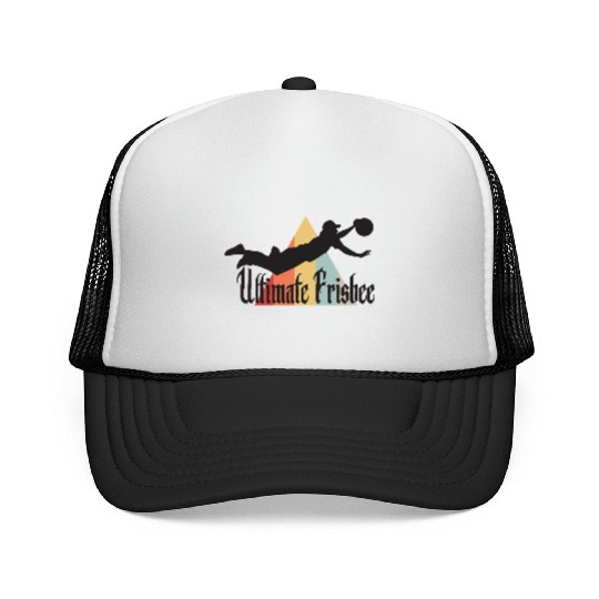Ultimate Frisbee Layout Trucker Caps