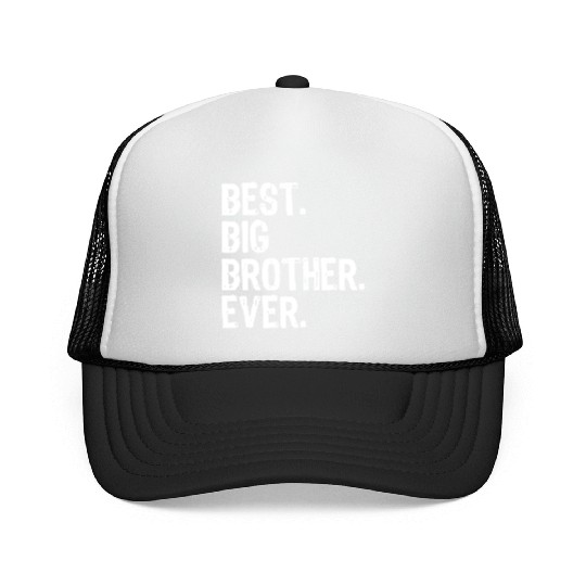 best big brother ever brother sister Trucker Caps