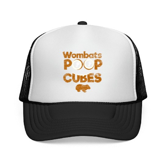 Wombat Feces Trucker Caps