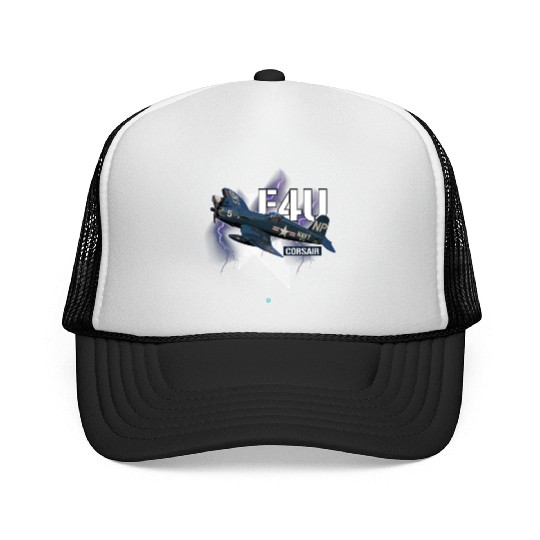 F4U Corsair WWII Aircraft Gift Trucker Caps