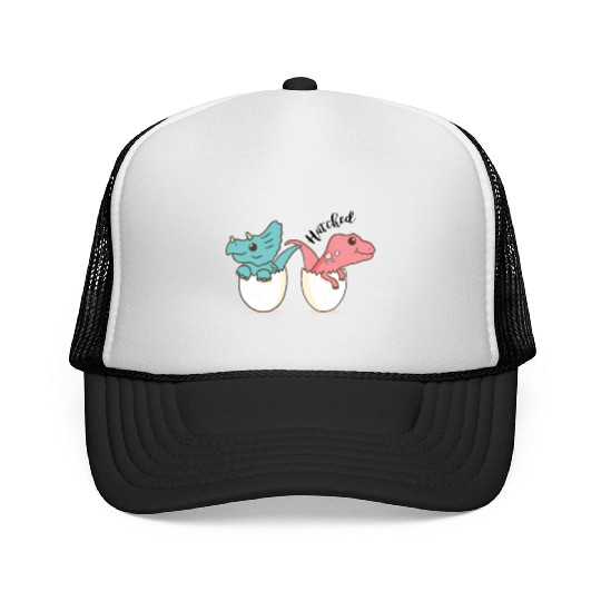 Baby Dinos Hatch Newborn Trucker Caps