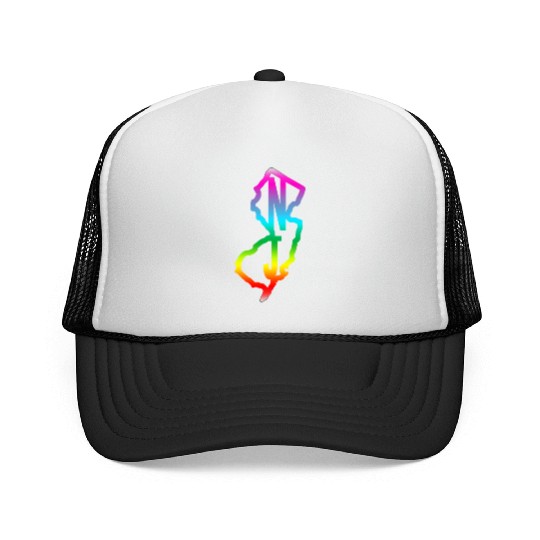 New Jersey Gay Pride LGBTQ Trucker Caps