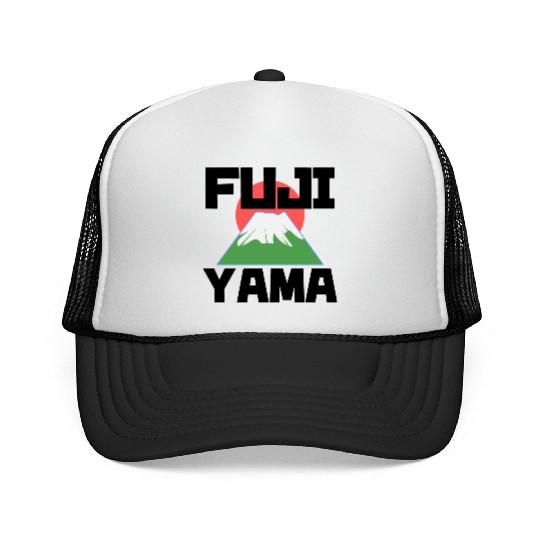 Mount Fuji Fujiyama Volcano Japan Trucker Caps