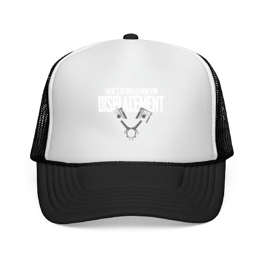 No Replacement For Displacement Muscle Car Gift fo Trucker Caps