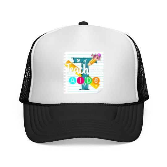 Teacher's Aide Trucker Caps Teacher Assistant Gift