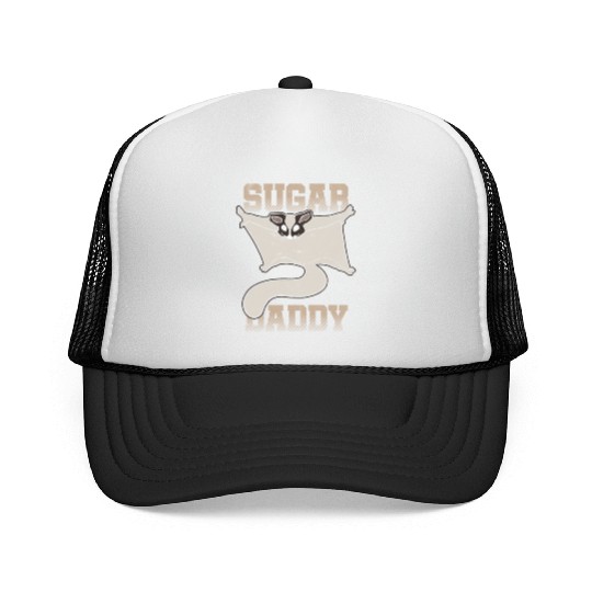 Sugar Daddy Sugar Glider Flying Squirrel Trucker Caps
