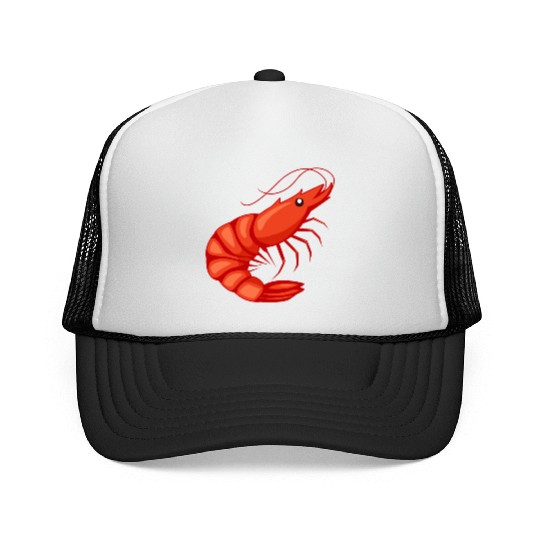 Shrimp Jitsu Mixed Martial Arts Fighter Shrimping Trucker Caps