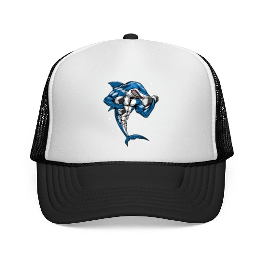 Shark Fitness Bodybuilder Trucker Caps