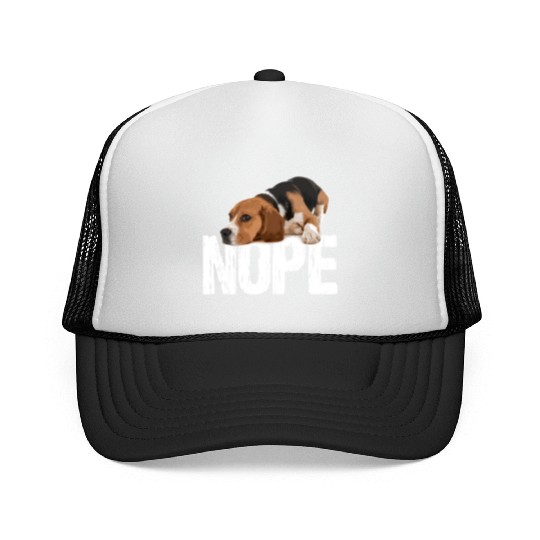 beagle dog Trucker Caps