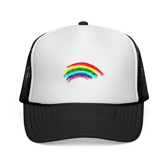 Vintage Full Rainbow Trucker Caps