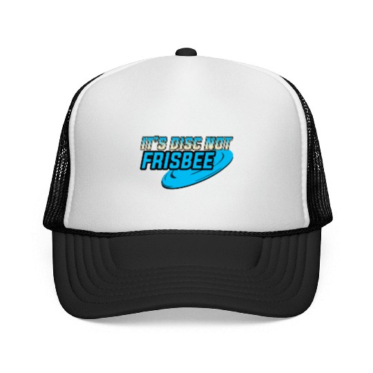 It's a Disc not Frisbee Disc Golf Ultimate Frisbee Trucker Caps