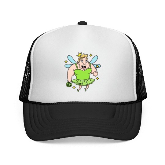 Tooth Fairy tales funny mouth Magic Kids Gift Trucker Caps