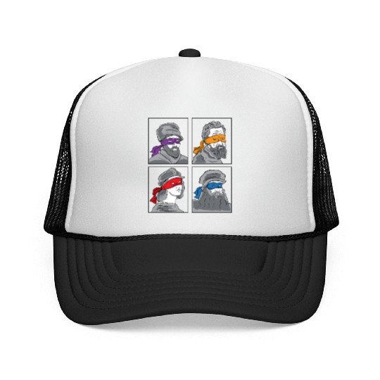 Leonardo Donatello Raphael Michelangelo Gift Trucker Caps