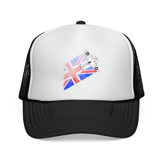 Spitfire UK Flag Mk.1 RAF British WWII Trucker Caps