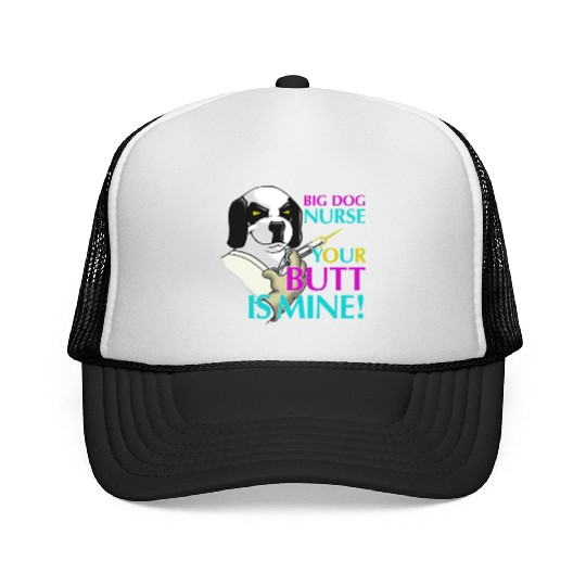 BIG DOG NURSE Trucker Caps