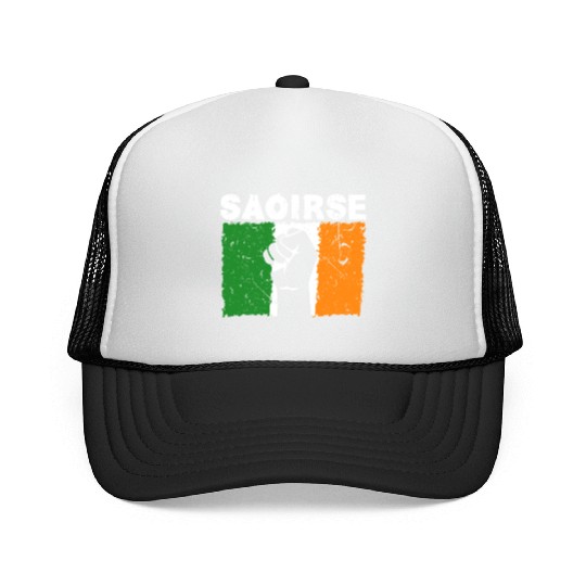 Saoirse Irish Republican Conservative Capitalist I Trucker Caps