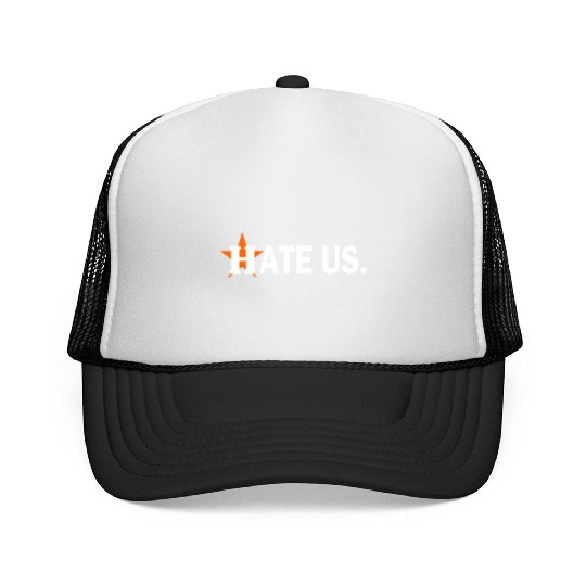 hate us houston astros Trucker Caps