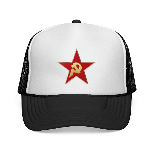 Hammer and sickle Trucker Caps