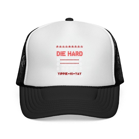 Die Hard Christmas Jumper Trucker Caps